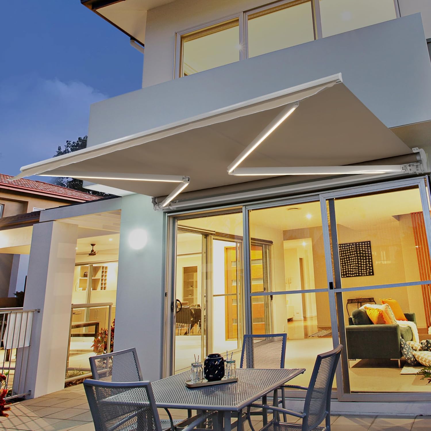 কিভাবে মোটর চালিত Awnings শক্তি দক্ষতা অবদান না?