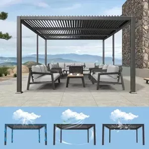 Retractable Louvered Pergola