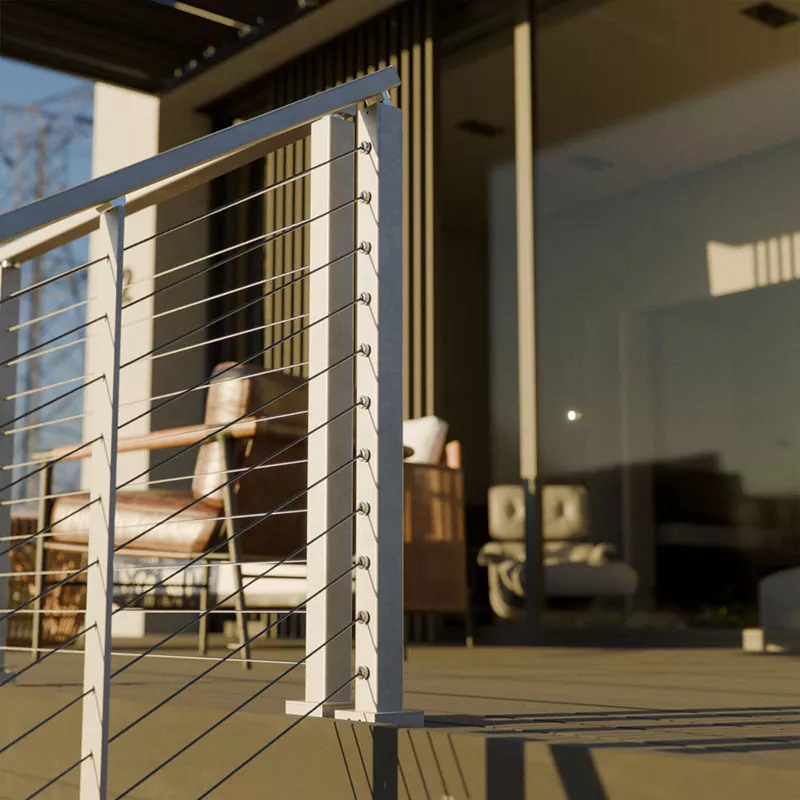 স্টেইনলেস তারের রেলিং