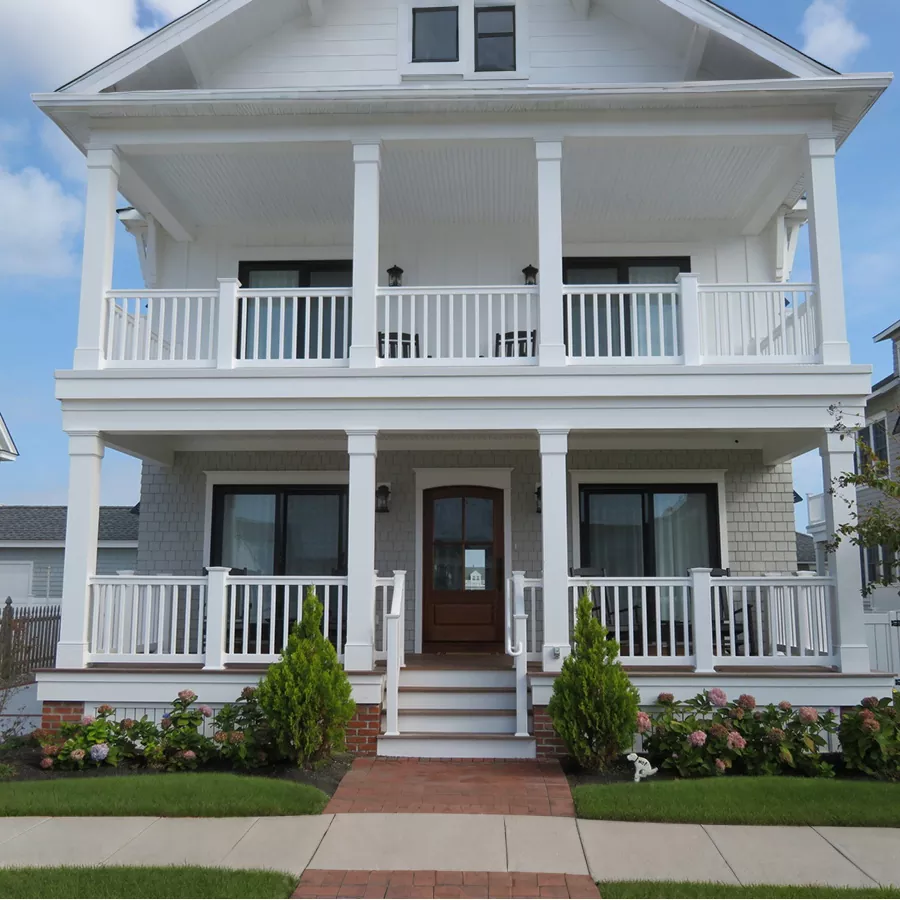 ভিনাইল বারান্দা রেলিং