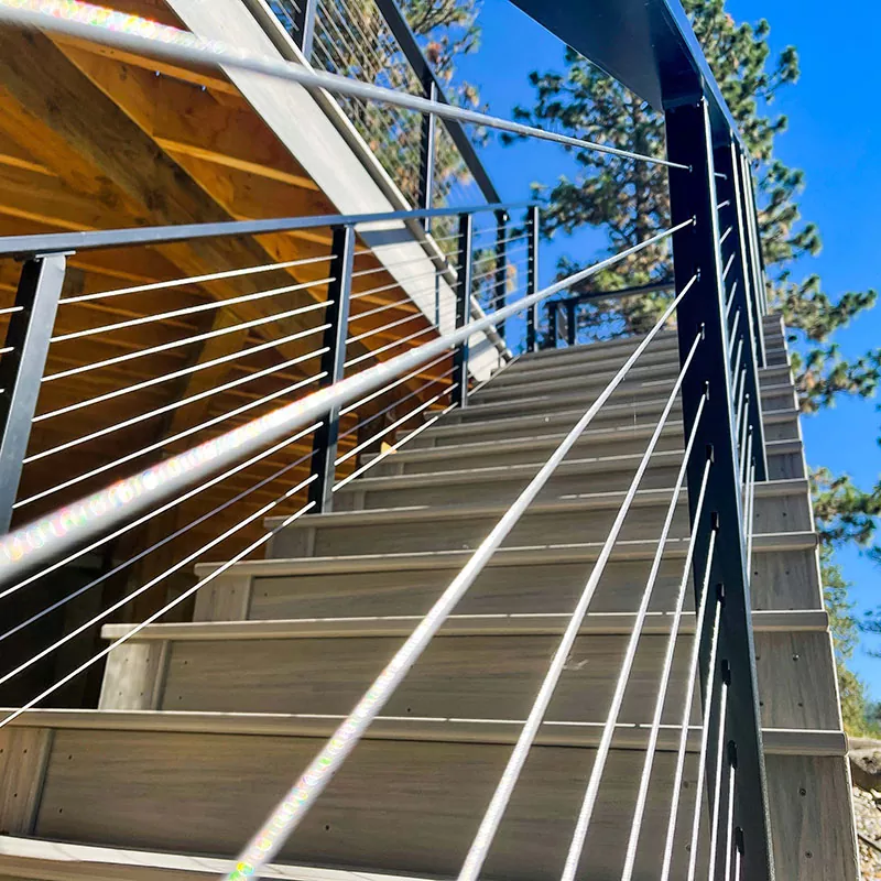 সিঁড়ি জন্য তারের হ্যান্ড্রাইল